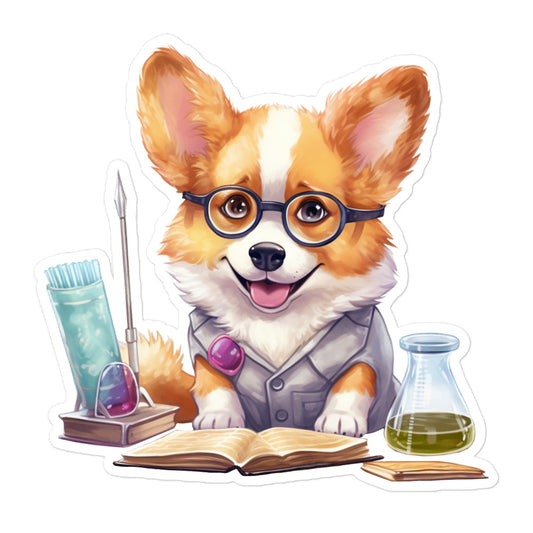 Scientist Corgi